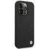 Etui BMW BMHCP14XSILBK iPhone 14 Pro Max 6,7 czarny/black Silicone Metal Logo